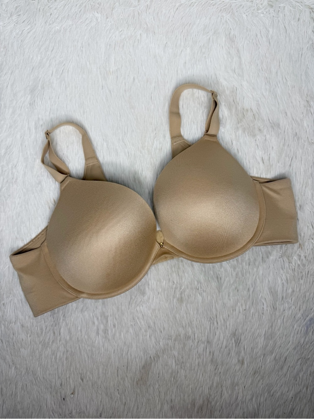 CACIQUE / tan nude Boost Plunge bra / 44C